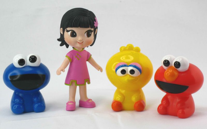 Moveable Parts Plastic Girl Toys