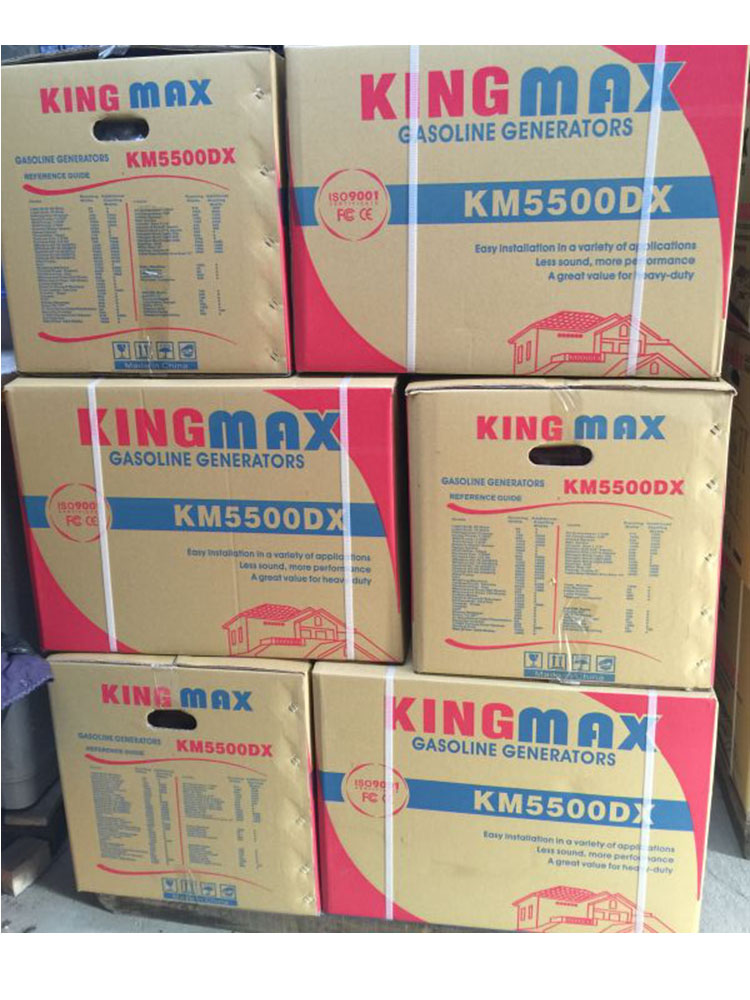 Km5500dx Portable Kingmax Power Gasoline Generator