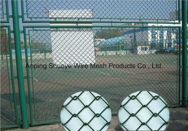 Electrical Galvanized Welded Wire Mesh Chain Link Fence Net Panel