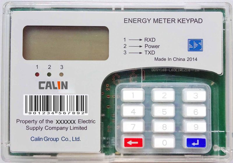 DIN Rail Mounting Keypad Split Energy Meter