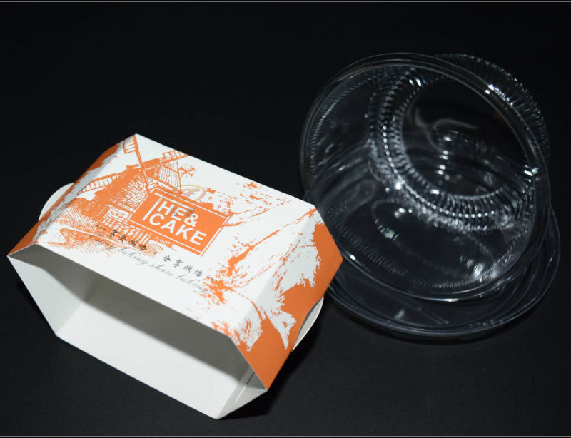 custom cake packaging plastic bowl box (China factory)