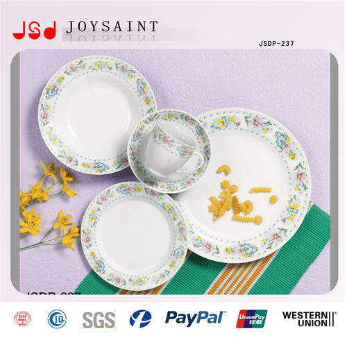 Customized 20PCS Round Shape Dinner Set