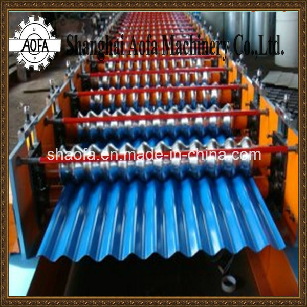 Corrugated Roof Panel Roll Forming Machine (AF-C850)