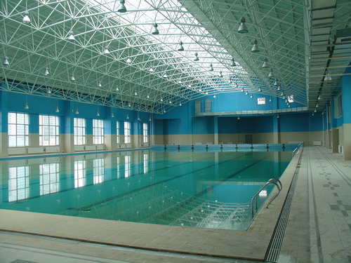 Long Span Steel Structure Pool Roof