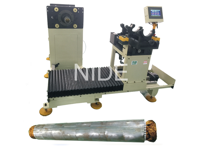 High Automation Deep Water Pump Motor Stator Coil and Wedge Winding Inserter