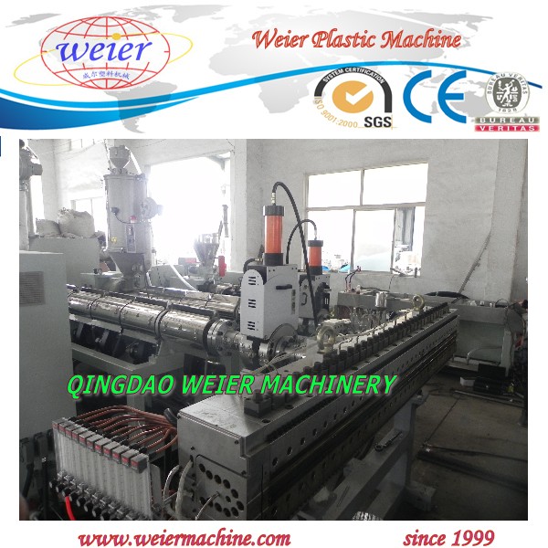 6-10mm Thickness of PP Grid Hollow Sheet Making Machine Line