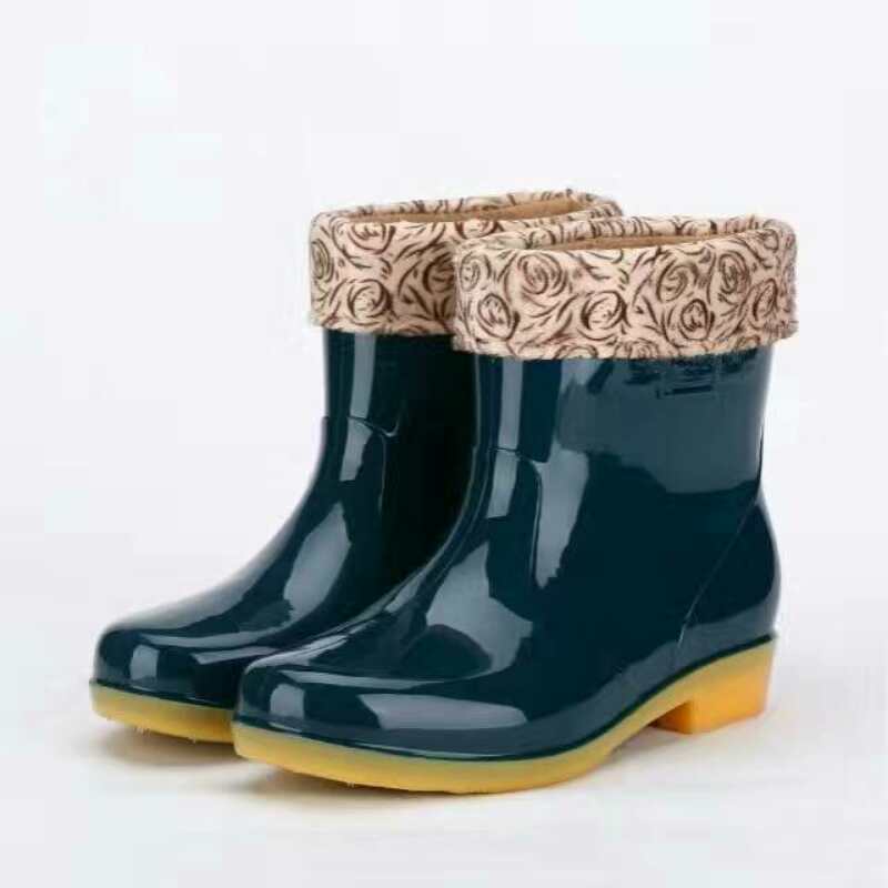 Hot Selling Winter Ladies PVC Rain Boots