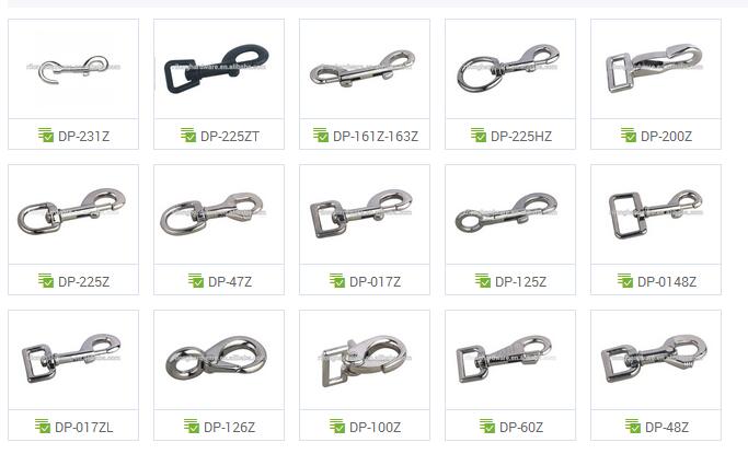 Professional Die Cast Zinc Alloy Snap Hooks Dp-5025zn