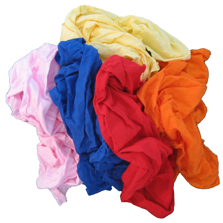 Mixed Color Wiper Rags/Wiping Rags