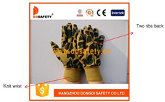 Camouflage Design Work Safety Gloves Dcd411