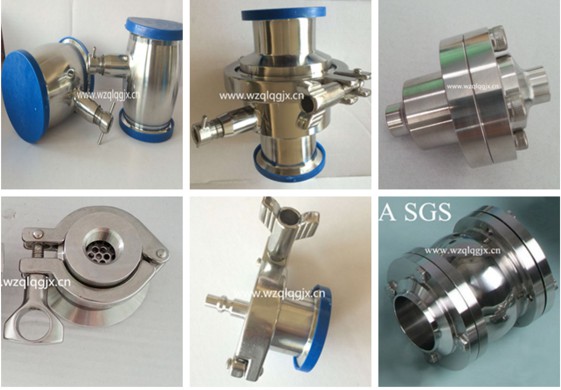 Sanitary Stainless Steel Air Compressor Check Valve