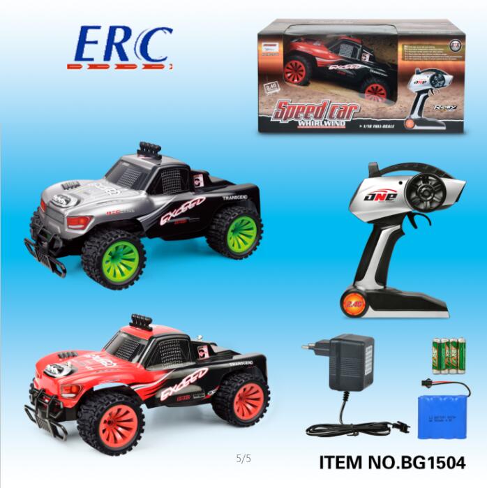 1/16 2.4G RC Hobby Car Monster Truck High Speed Toy Electric Racing Car