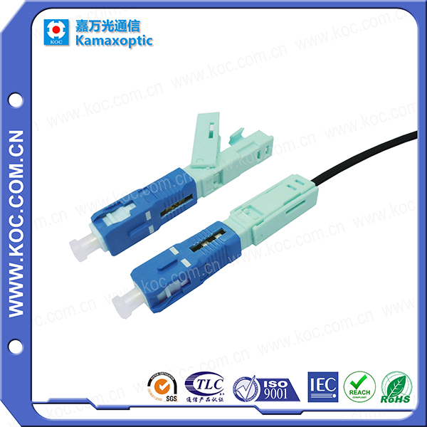 Sc Singlemode Simplex Optical Fiber Quick Connector