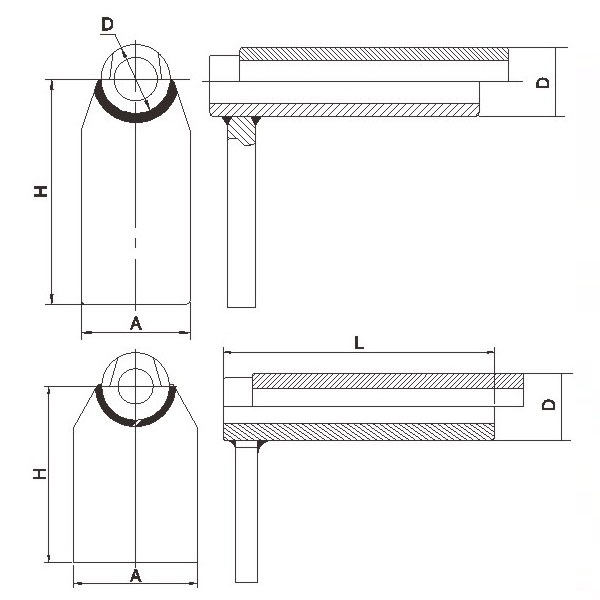 Ty2 Type hydraulic Compression T Connector