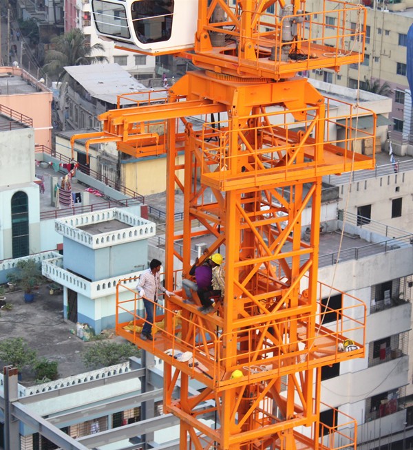 Low Price Qtz 63 Topkit Tower Crane Construction Machinery From China