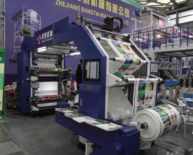 High Speed 4 Colors Flexographic Printing Machine (CE)