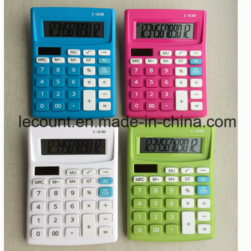 12 Digits Dual Power Desktop Calculator (LC240)