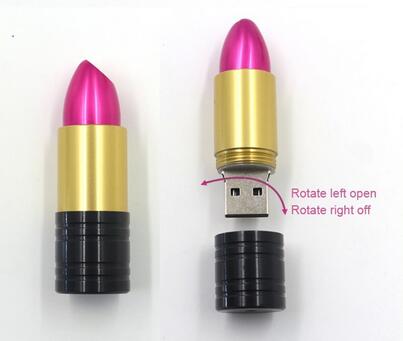 Lipstick Pen Drive USB Stick for Promotion