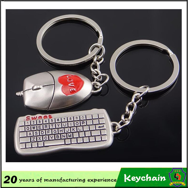 Boys and Girls Gift Mouse and Keyboard Shape Key Chain