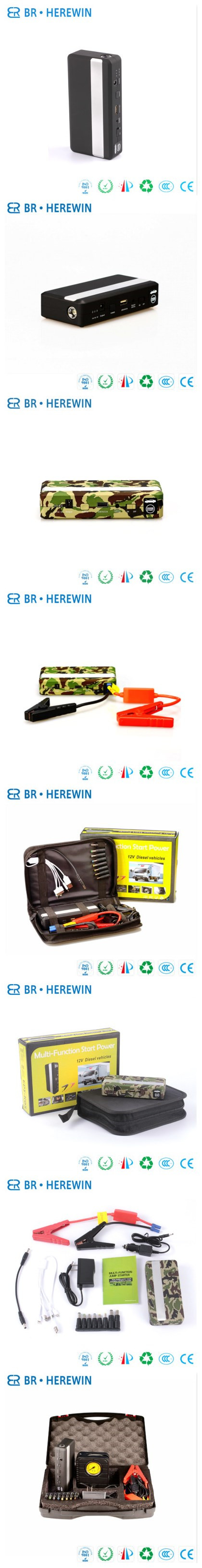 Lithium Battery Charger Jump Starter for Emergency Car