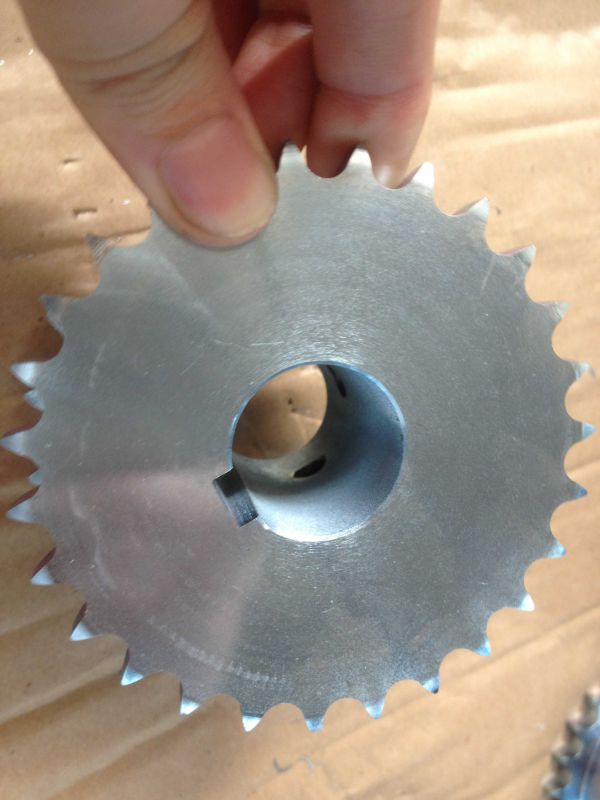 Triplex Zinc Driving Plating Stock Sprocket for Agriculture and Industry Machine