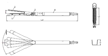 Reloading Disposable Cartridge for Endoscpic Linear Cutter Stapler