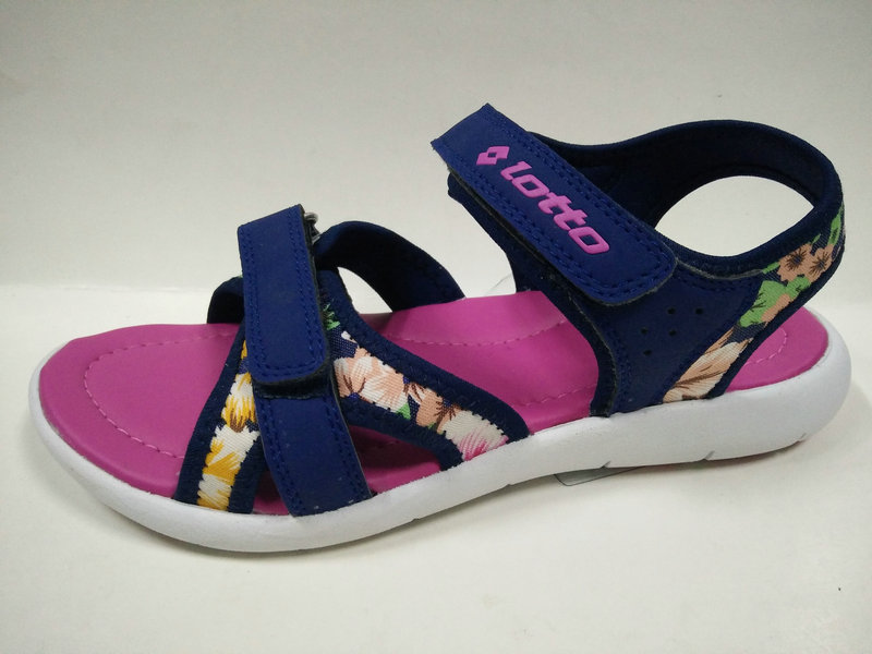 Girls Summer Sandals Flower Print Children Shoes