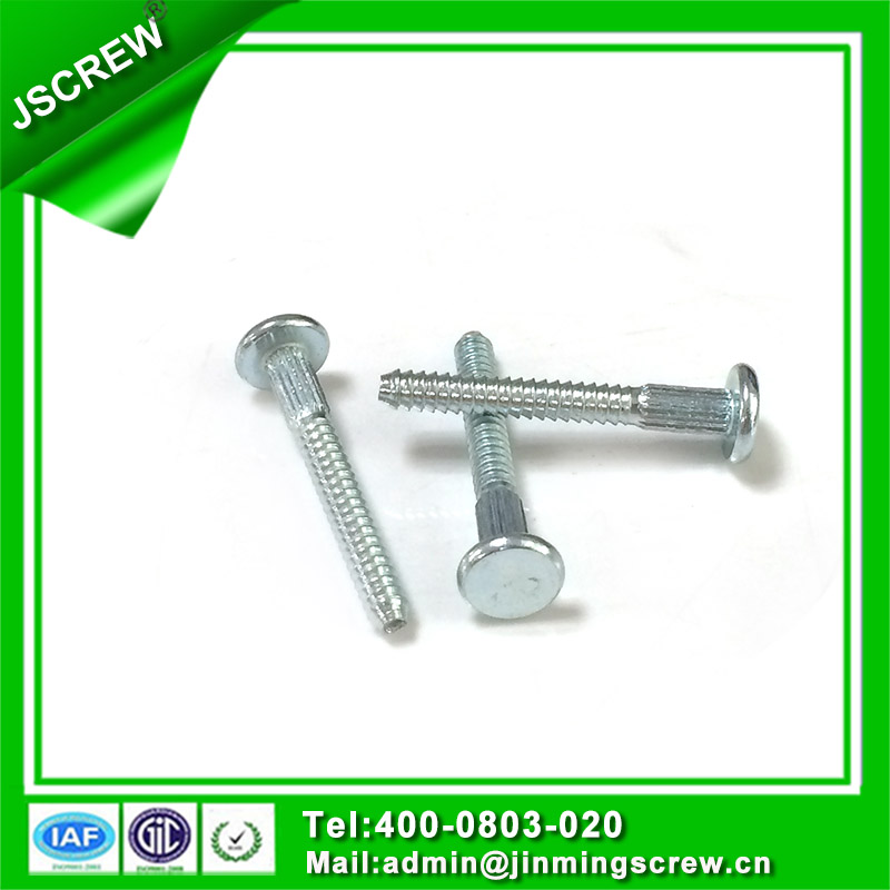 Flat Head Knurled Umbrella Thread Screw