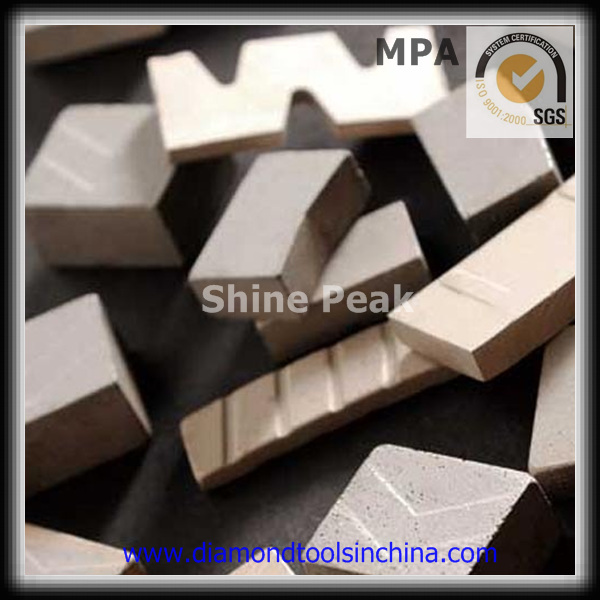 M Shape Diamond Segments for Granite Marble Limestone Sandstone Cutting Purpose