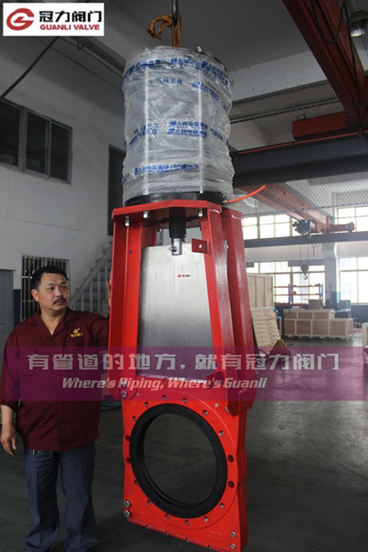 ANSI 16.5 Slurry Knife Gate Valve for Mining Industry