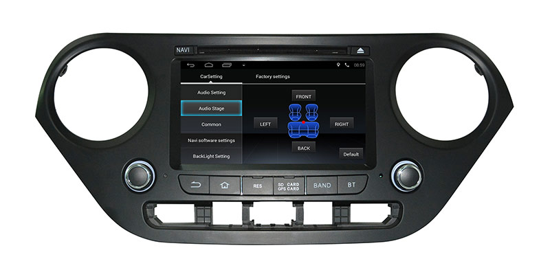 Car Multimedia for Hyundai I10 GPS Navigatior Android System