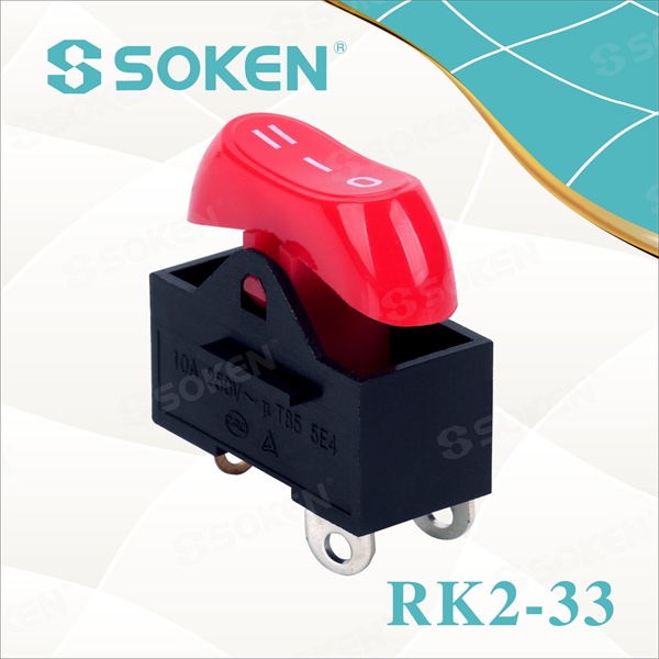 Hair Dryer Rocker Switch with TUV Certificate