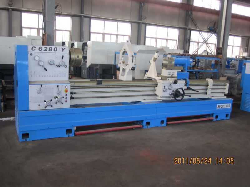 Gap Lathe (CY6280) Spindle Hole 103mm Dia. 800mm Length 1000mm, 1500mm, 2000mm, 3000mm