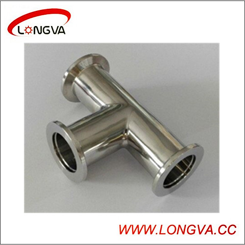 Sanitary Stainless Steel Vacuum Clamp Tee