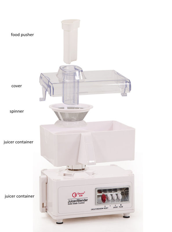 4 in 1 300W Electric Fruit Juicer Blender Food Processor