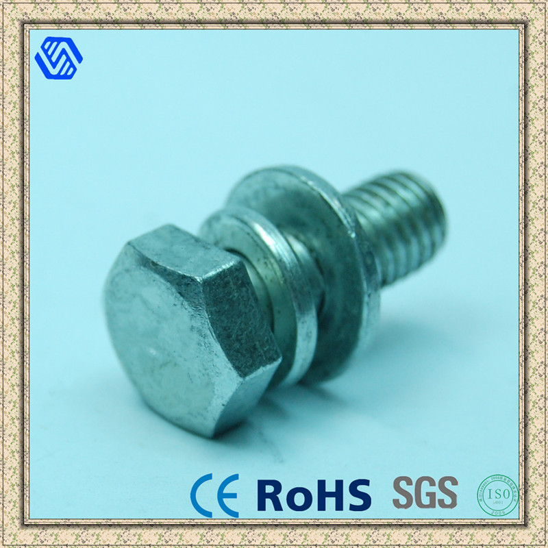 Outer Hexagonal Bolt with Washers