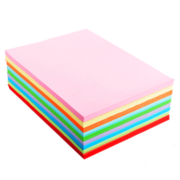 80GSM Color Copy Paper Printer Paper with A4 Letter Size