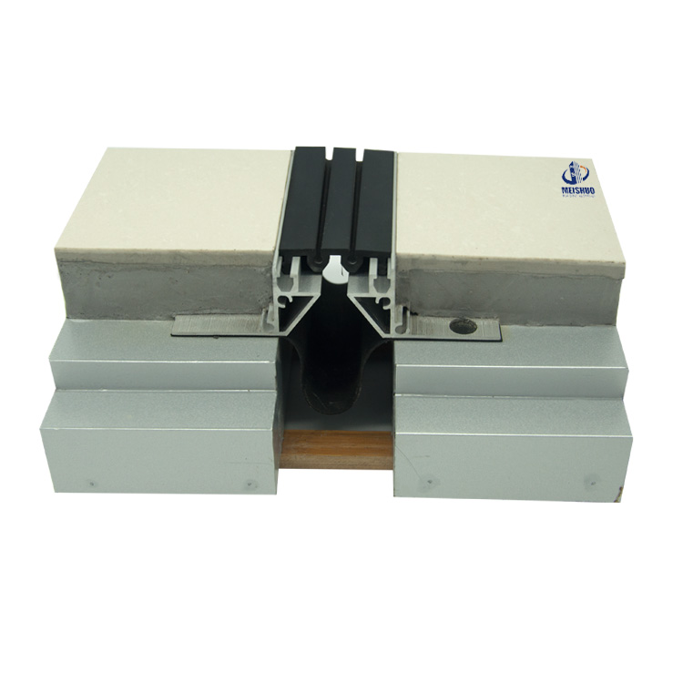 Aluminum Floor Rubber Insert Concrete Expansion Joint