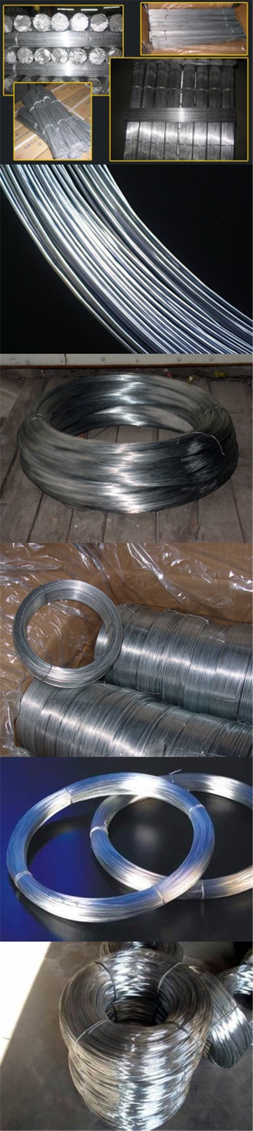 Building Materials Low Carbon Electro Hot-Dipped Galvanized Metal Wire