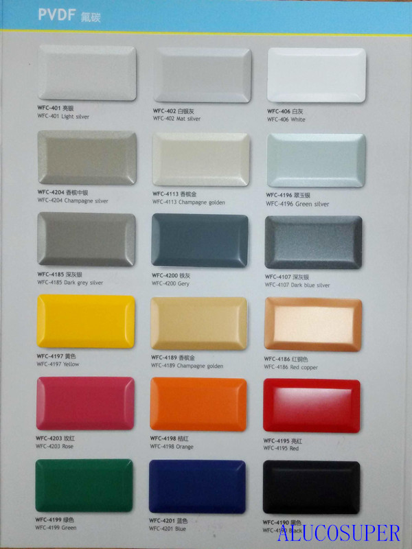 Alucosuper Color Coating Aluminum Coil Sheet