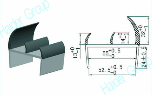 Container Door Seal, Van Door Seal, Truck Door Seal