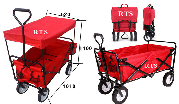 Folding Wagon/Foldable Trolley for Kids or Pet