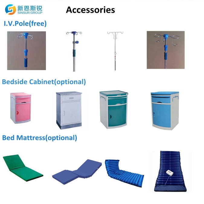 China Supplier Hospital Furniture Electric Multi-Function Medical Bed /Hospital/Nursing Bed