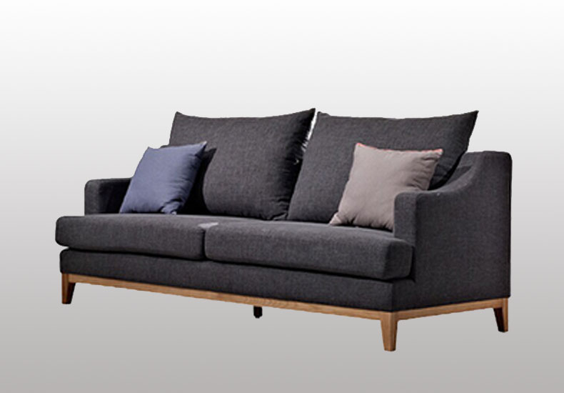 Wood Fabric Sofa for Living Room