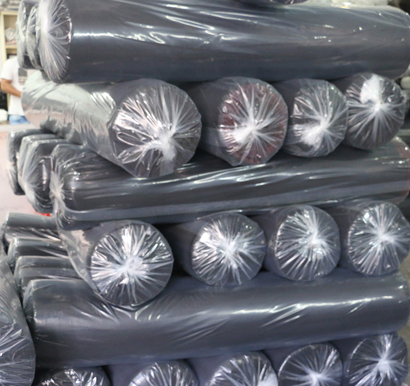 Polyester Fabric with Shiny Powder Coating