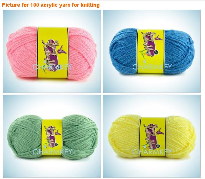 100% Acrylic Yarn for Knitting