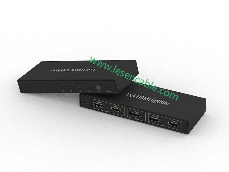 4K 1X2 HDMI Switch & Spliter out Android TV for Advertising Player