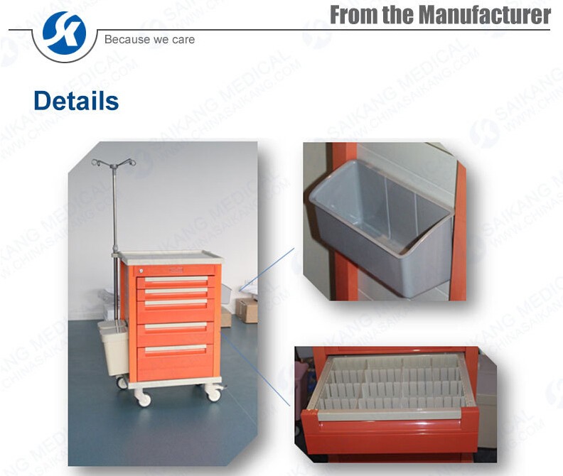 Luxury Medical Medicine Trolley & Cart (CE/FDA/ISO)