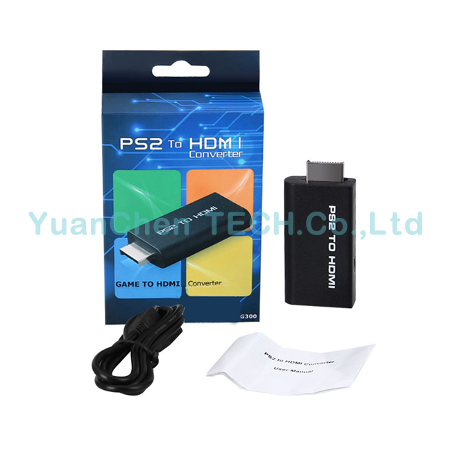 HDMI Adapter for PS2 to HDMI Converter for HDTV