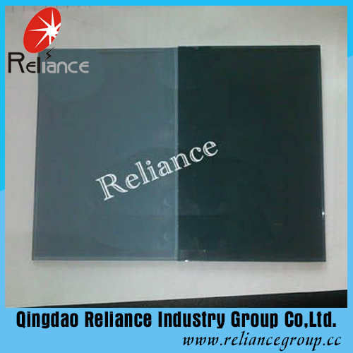 4mm/5mm/5.5mm/6mm Dark Grey Reflective Glass/Float Glass with ISO 9001